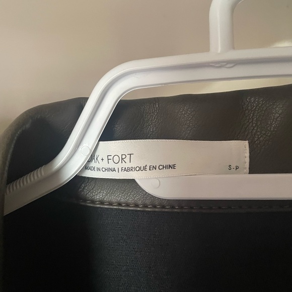 OAK+FORT Leather Jacket - Picture 3 of 3